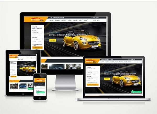 Rent A Car Web Tasarımı -1-