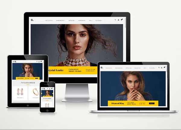 E-Ticaret Kuyumcu Tasarımı