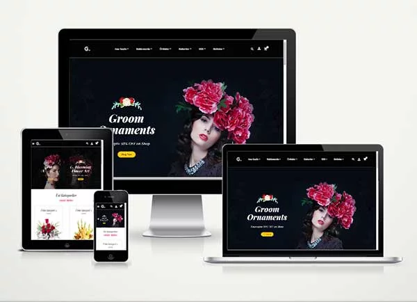 Çiçekci E-Ticaret Tasarımı