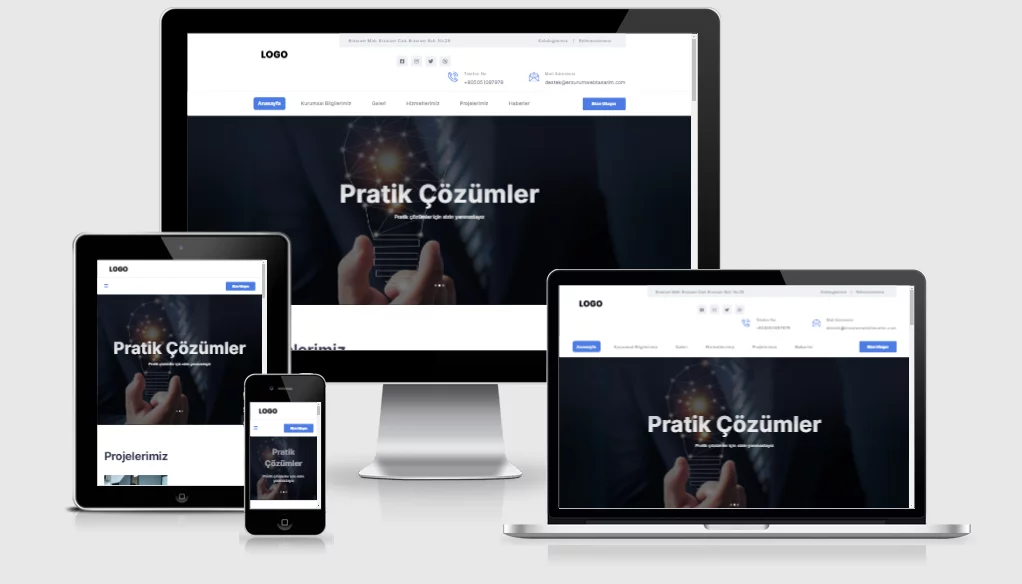 EWTV34 Kurumsal Yazılım (Dil Seçenekli)