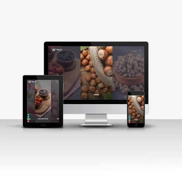 İmalat / Dış Ticaret Web Tasarımı